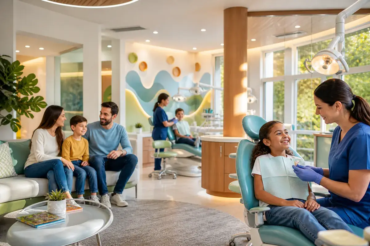 Cornerstone Family Dental brand photo, AI-made