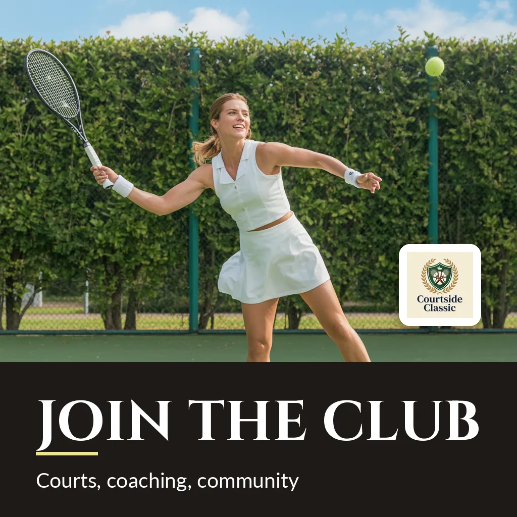 Courtside Classic — Social media post: JOIN THE CLUB