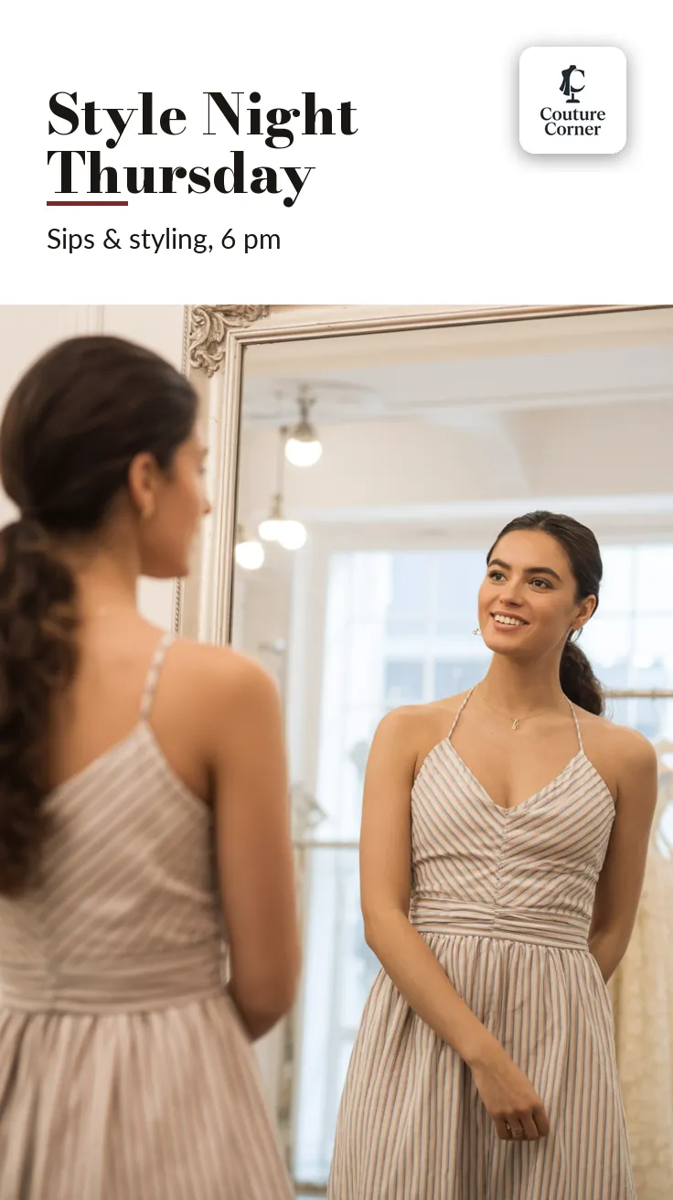 Couture Corner — Story (tall): STYLE NIGHT THURSDAY