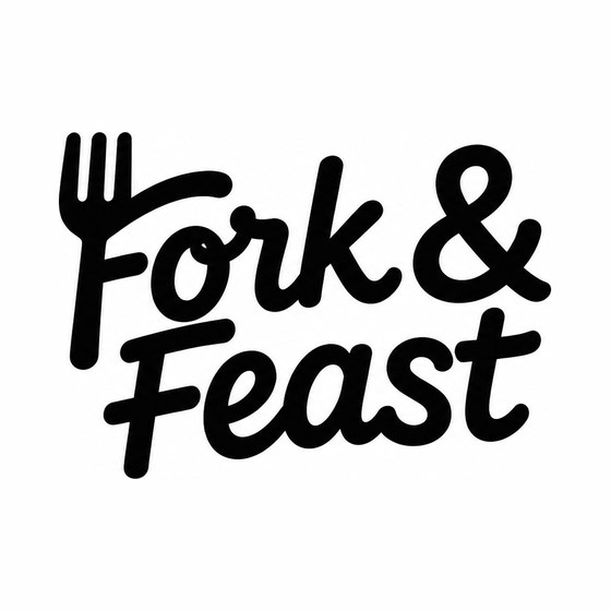 Fork & Feast logo concept 2