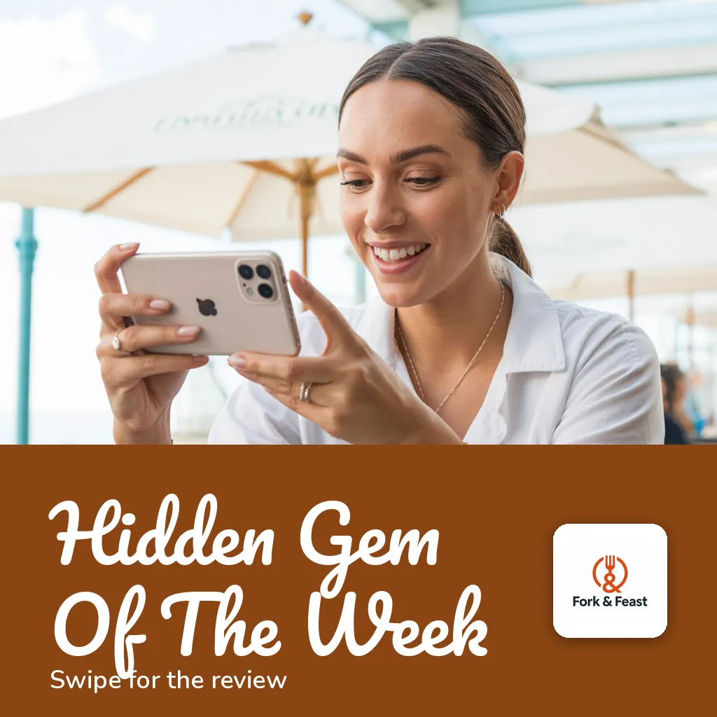 Fork & Feast — Social media post: HIDDEN GEM OF THE WEEK