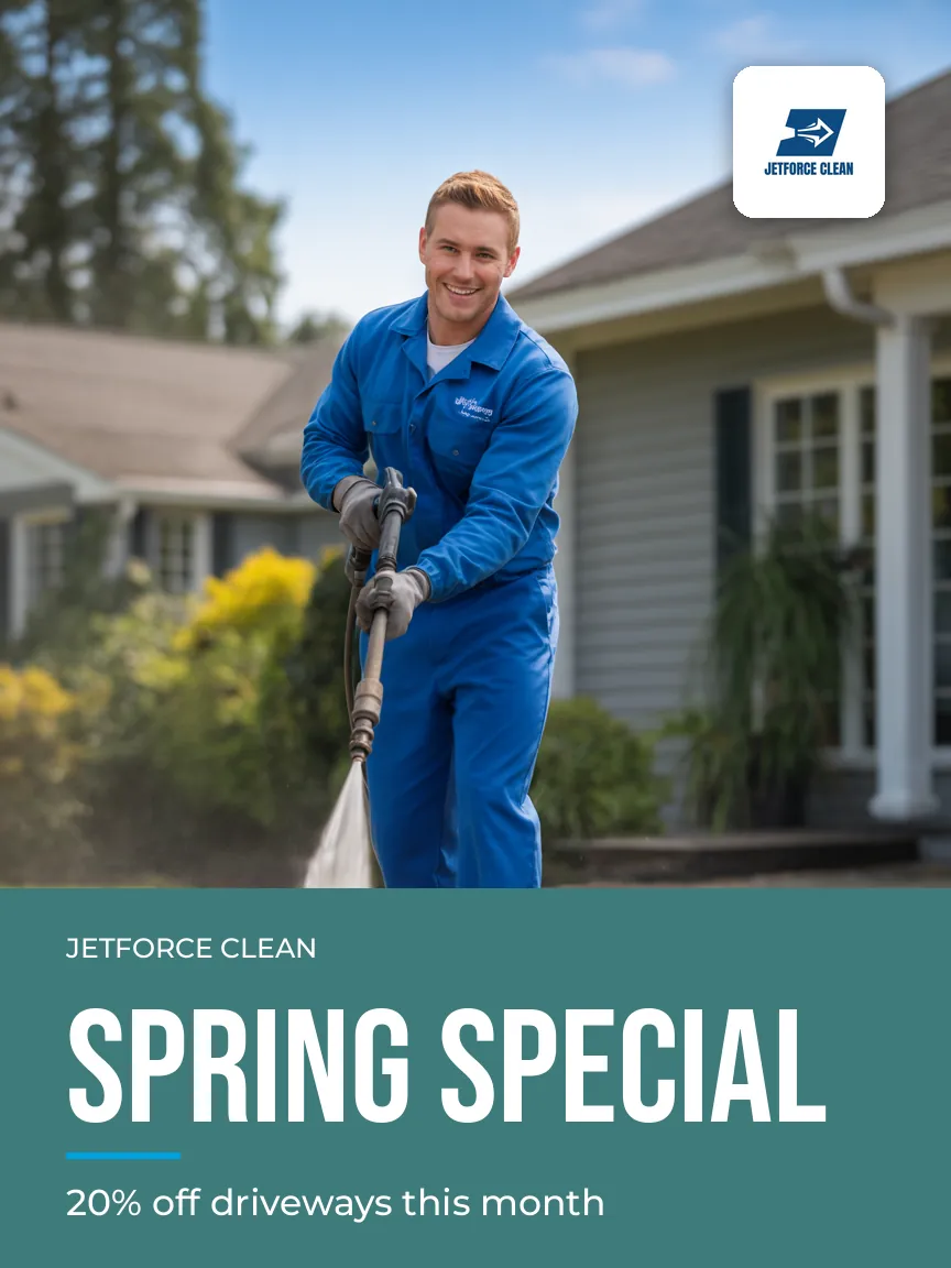 JetForce Clean flyer, AI-made
