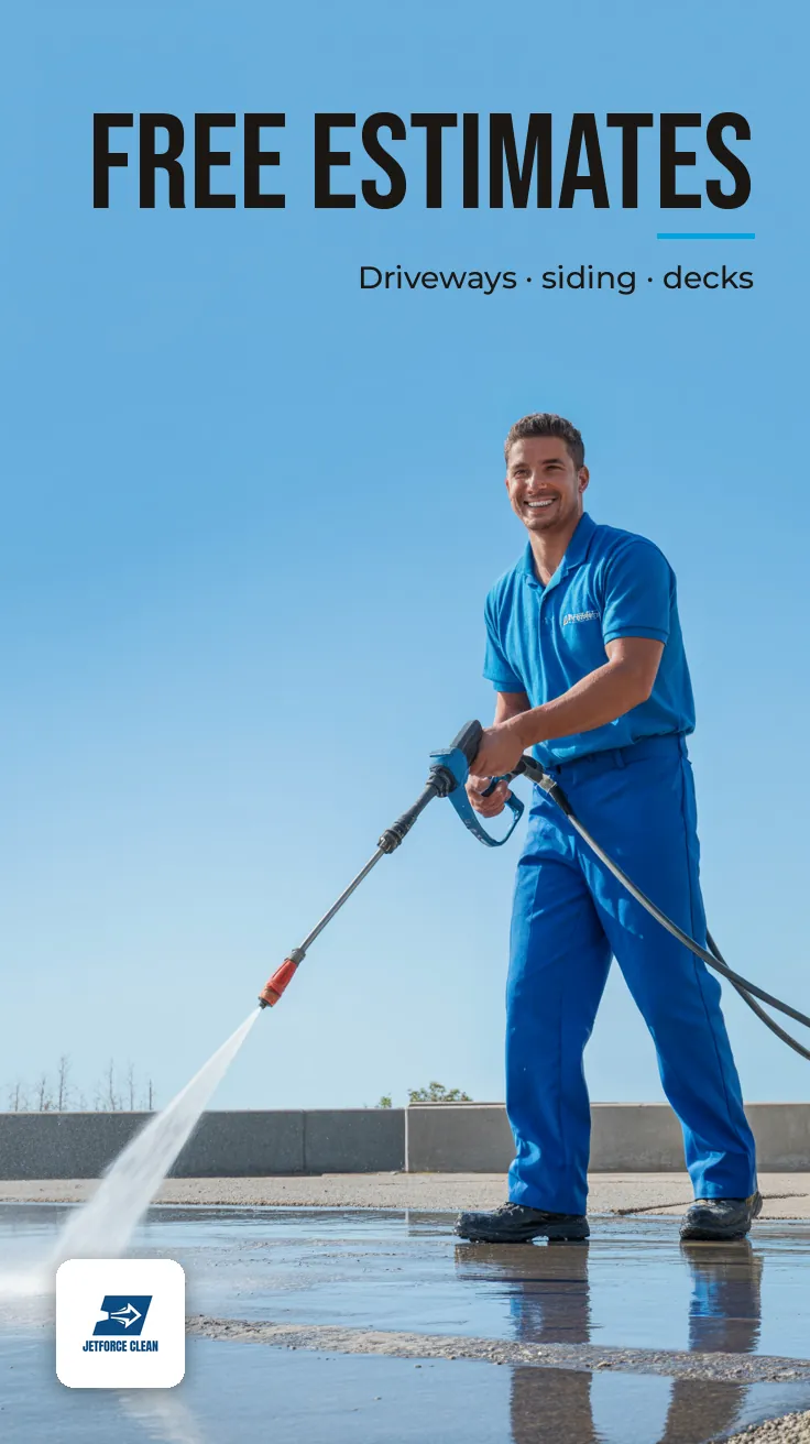 JetForce Clean — Story (tall): FREE ESTIMATES