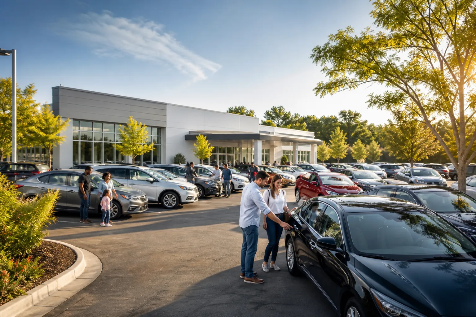 Landmark Auto Sales brand photo — AI-made