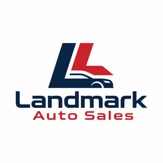 Landmark Auto Sales logo concept 1