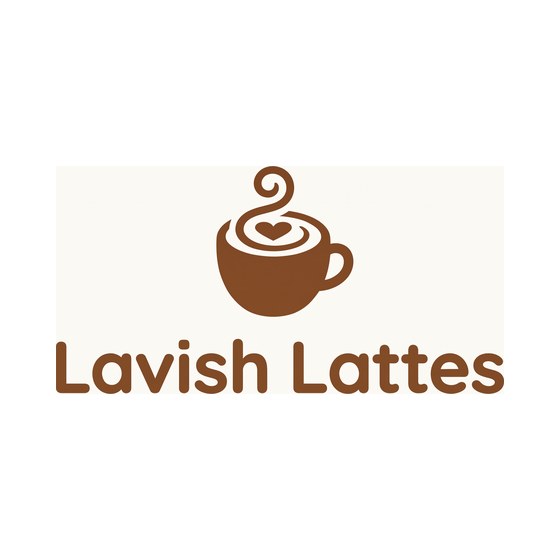 Lavish Lattes logo concept 1