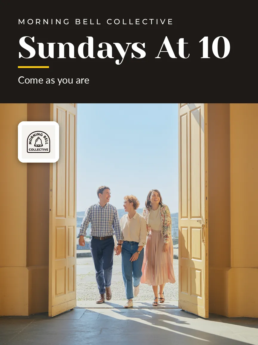 Morning Bell Collective — Printed flyer: SUNDAYS AT 10