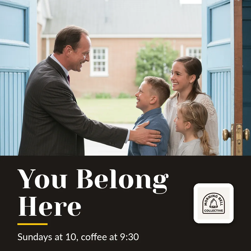 Morning Bell Collective — Social media post: YOU BELONG HERE