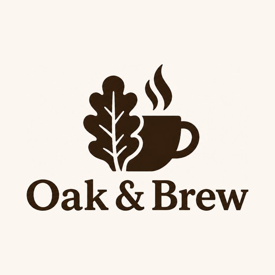 Oak & Brew logo concept 1