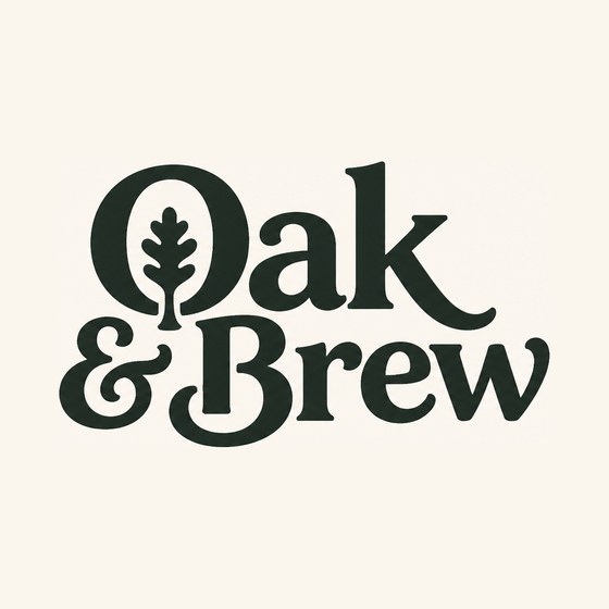 Oak & Brew logo concept 2