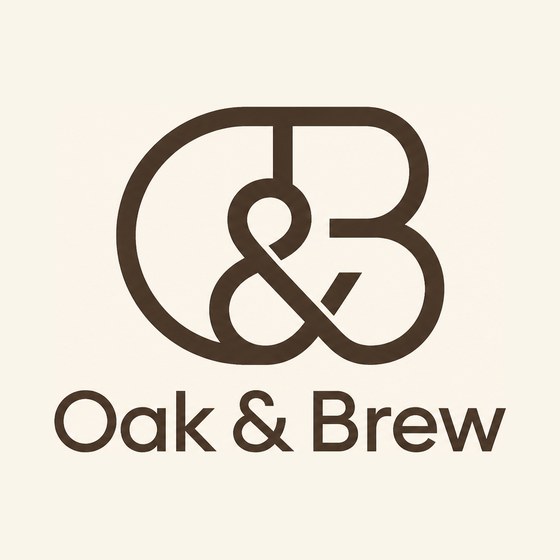 Oak & Brew logo concept 3