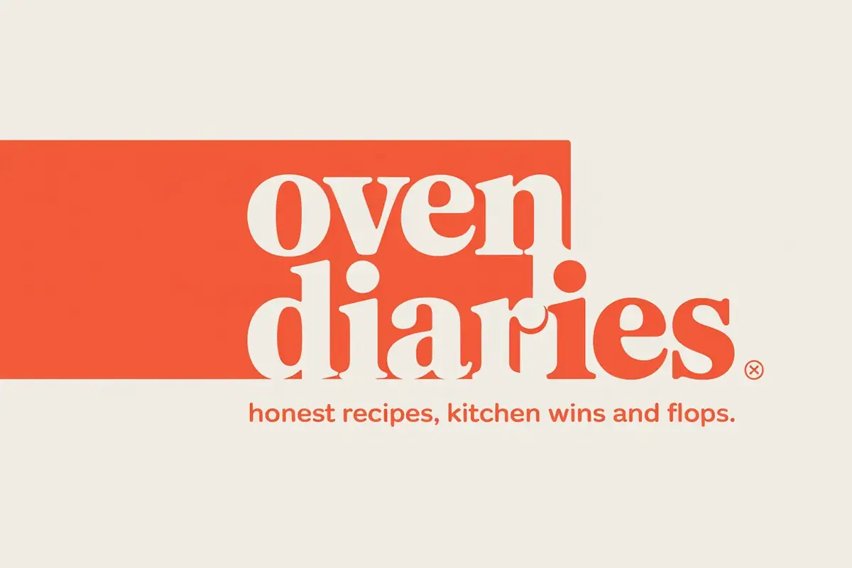 Oven Diaries — Business card (front): Oven Diaries