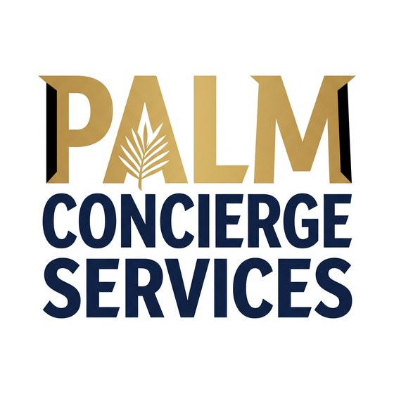 Palm Concierge Services logo concept 3