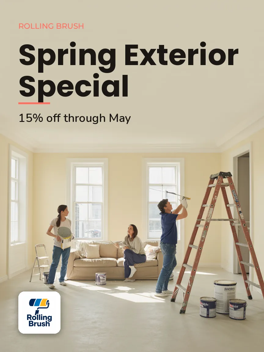 Rolling Brush — Printed flyer: SPRING EXTERIOR SPECIAL