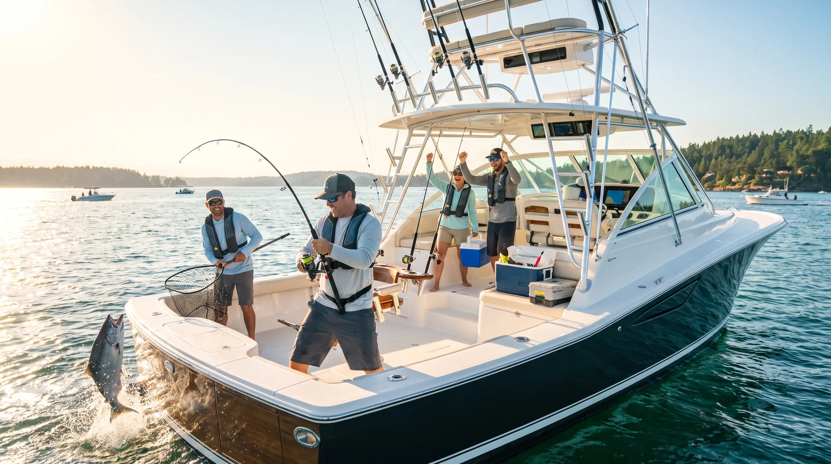 Sunrise Tides Charters brand photo — AI-made