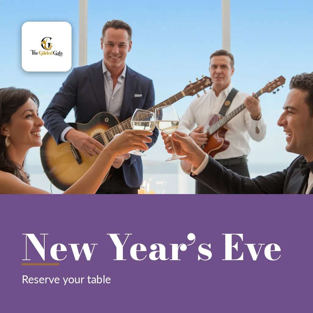 The Gilded Gala — Social media post: NEW YEAR’S EVE