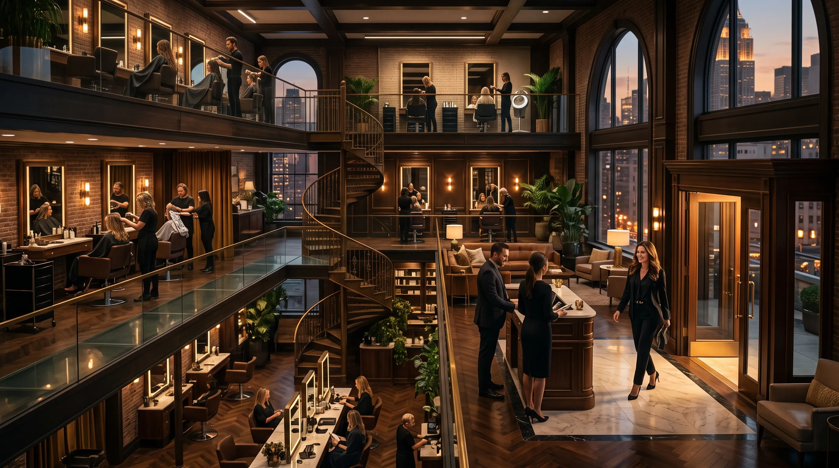 The Penthouse Suite brand photo — AI-made