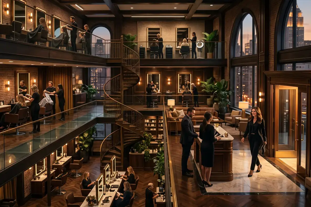 The Penthouse Suite brand photo, AI-made