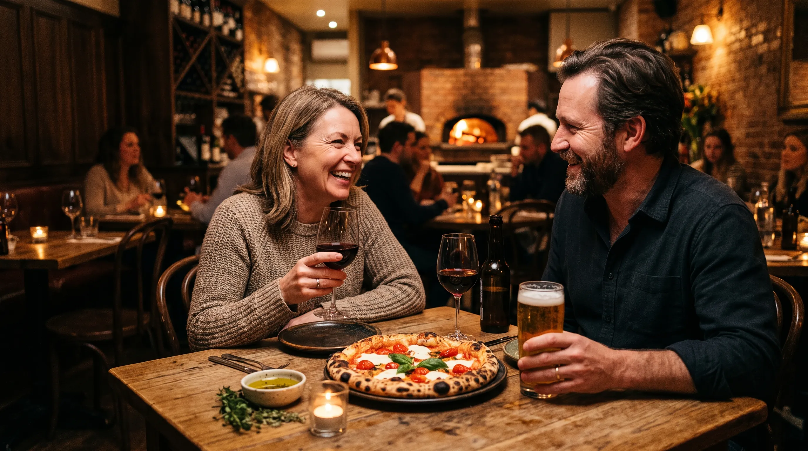 Vinello Pizzeria brand photo — AI-made