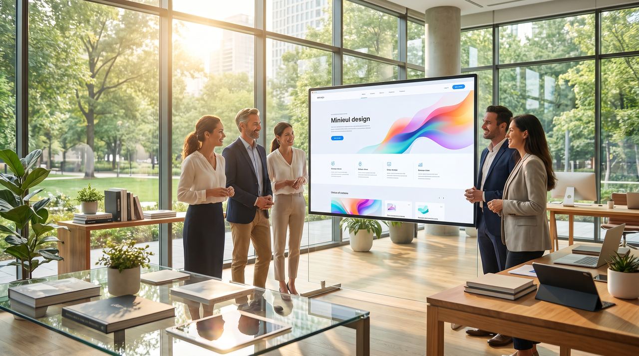 SiteFrame brand photo — AI-made
